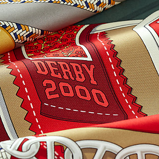Derby 2000 scarf 90 | Hermès USA